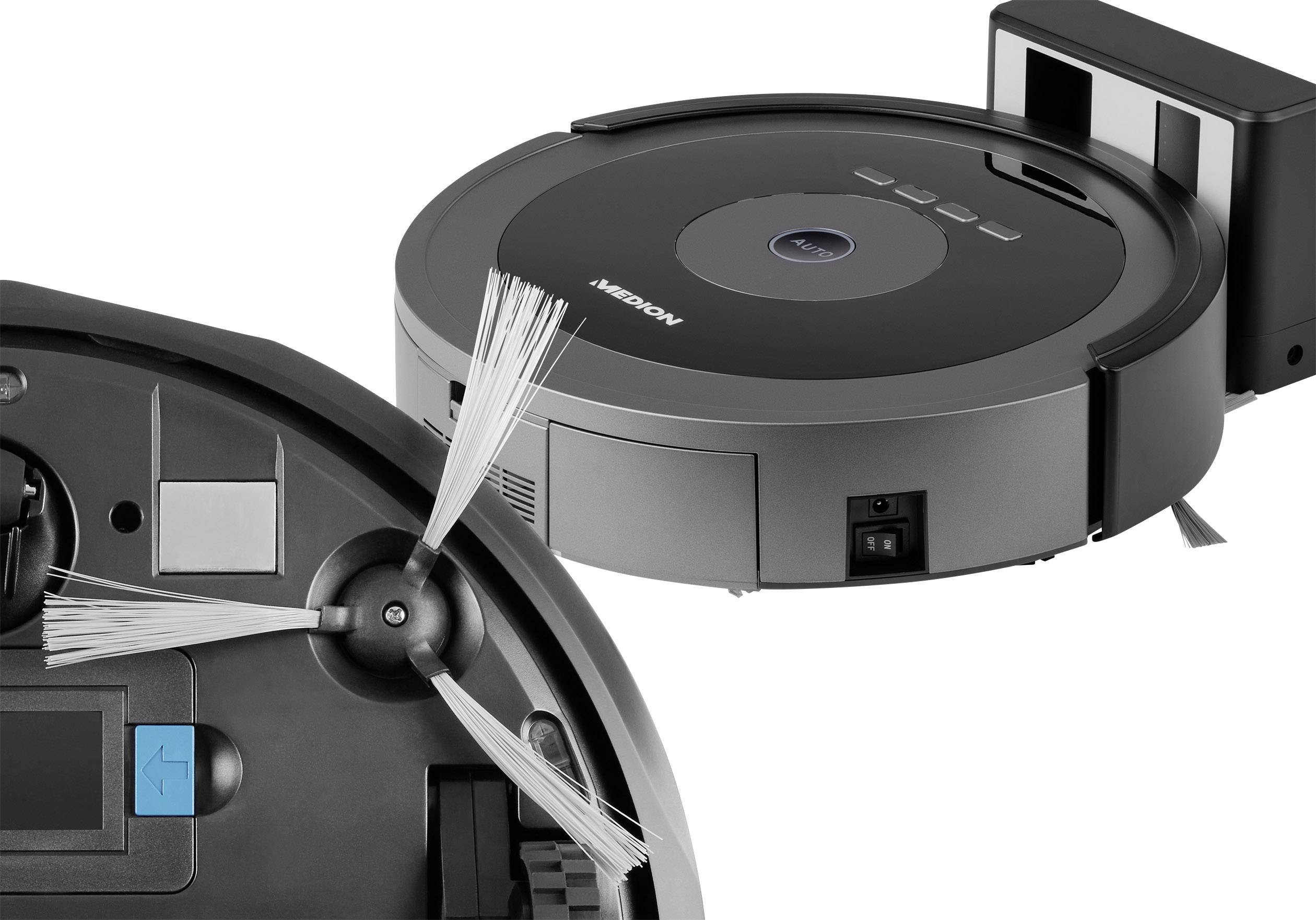 Medion MD 17225 Saugroboter Schwarz