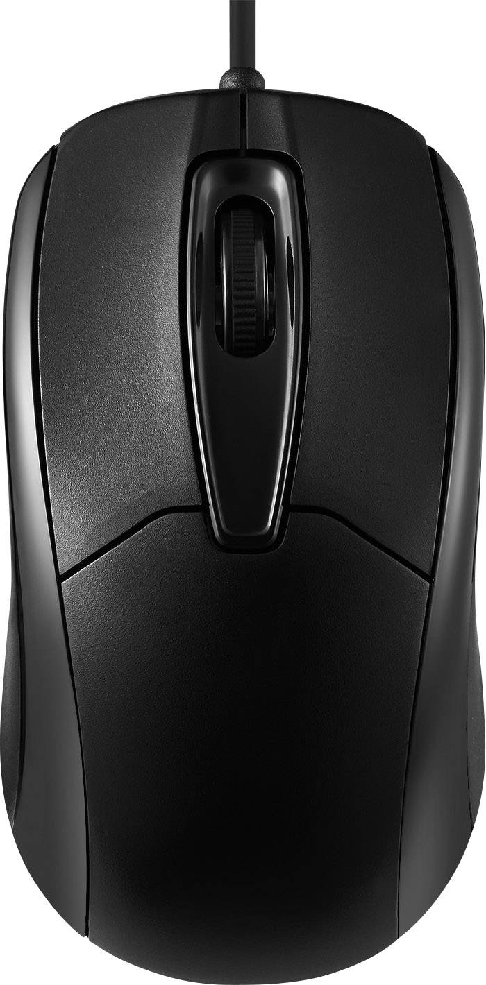 Perixx PERIMICE-209 Maus USB Optisch Schwarz 3 Tasten 1000 dpi