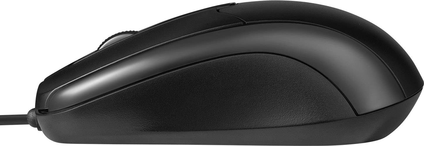 Perixx PERIMICE-209 Maus USB Optisch Schwarz 3 Tasten 1000 dpi