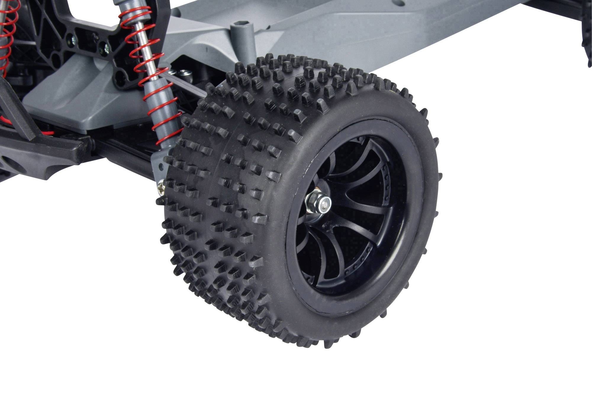 Carson Modellsport The Blaster FE Brushed 1:10 RC Modellauto Elektro Monstertruck Heckantrieb (2WD) 100% RtR 2,4GHz inkl. Akku