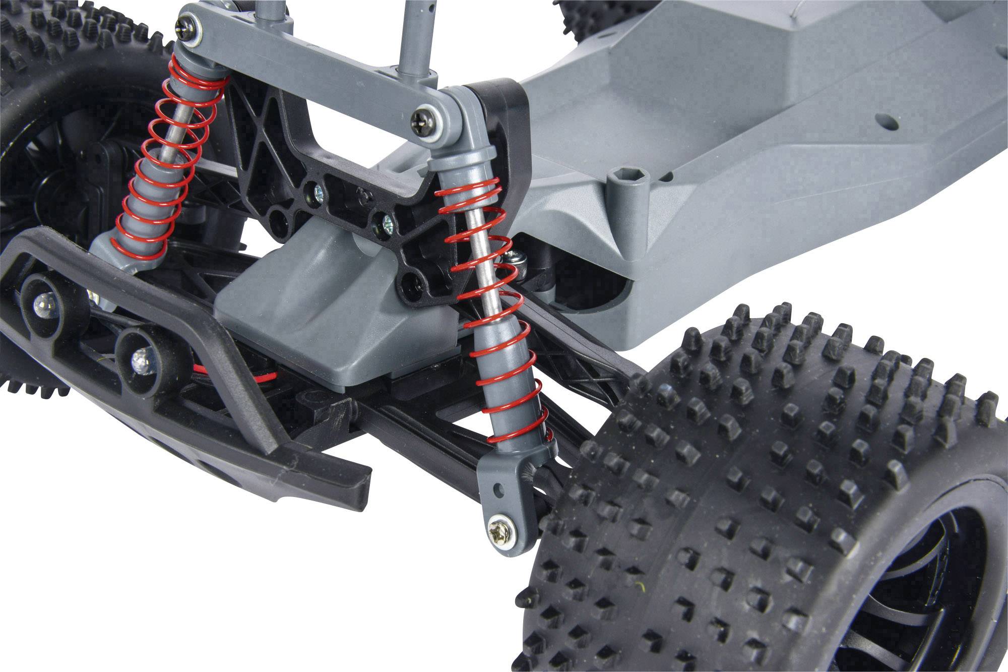 Carson Modellsport The Blaster FE Brushed 1:10 RC Modellauto Elektro Monstertruck Heckantrieb (2WD) 100% RtR 2,4GHz inkl. Akku