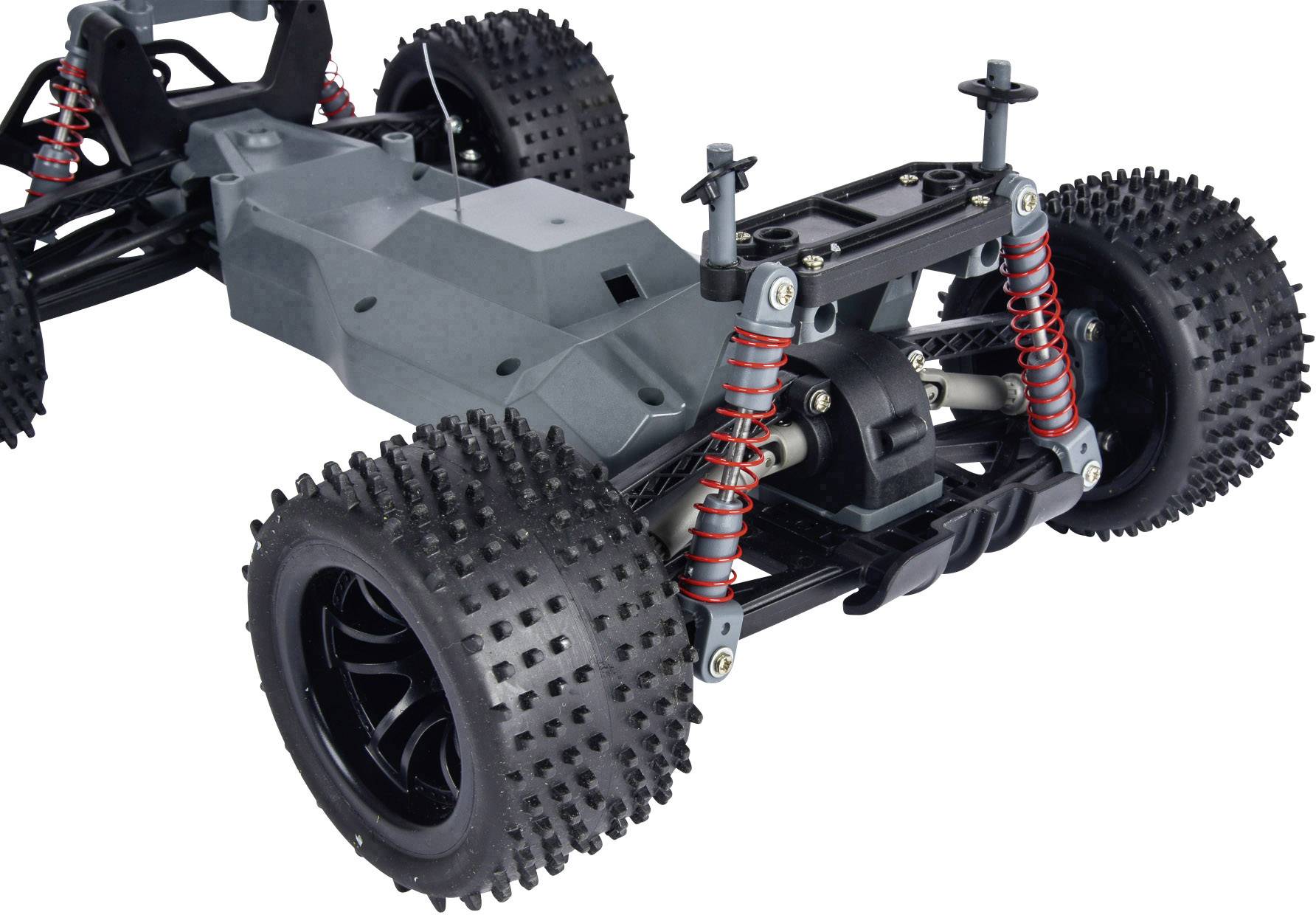 Carson Modellsport The Blaster FE Brushed 1:10 RC Modellauto Elektro Monstertruck Heckantrieb (2WD) 100% RtR 2,4GHz inkl. Akku