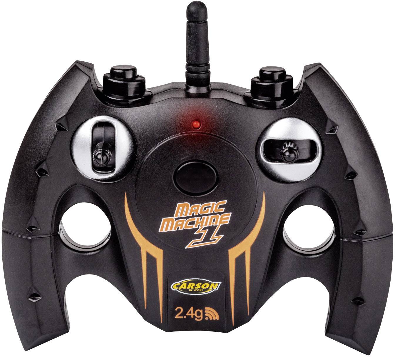 Carson Modellsport 500404200 Magic Machine 1:8 RC Modellauto Elektro Monstertruck Allradantrieb (4WD) inkl. Akku, Ladegerät und