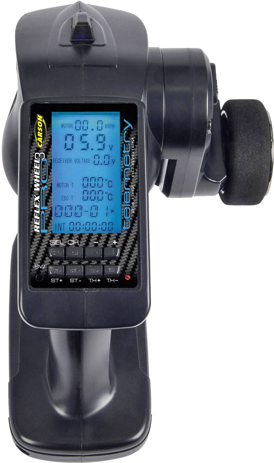 Carson Modellsport Reflex-Pro 3 Telemetry Pistolengriff-Fernsteuerung 2,4GHz Anzahl Kanäle: 3 inkl. Empfänger