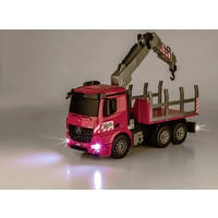 Carson Modellsport Holztransporter 1:20 RC Einsteiger Funktionsmodell Landwirtschaftsfahrzeug inkl. Akku, Ladegerät und Carson Modellsport Holztransporter 1:20 RC Einsteiger Funktionsmodell Landwirtschaftsfahrzeug inkl. Akku, Ladegerät und