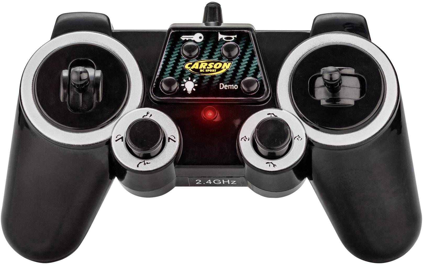 Carson Modellsport Holztransporter 1:20 RC Einsteiger Funktionsmodell Landwirtschaftsfahrzeug inkl. Akku, Ladegerät und