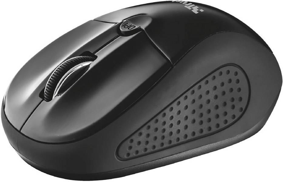 Trust Primo Funk-Maus Optisch Schwarz