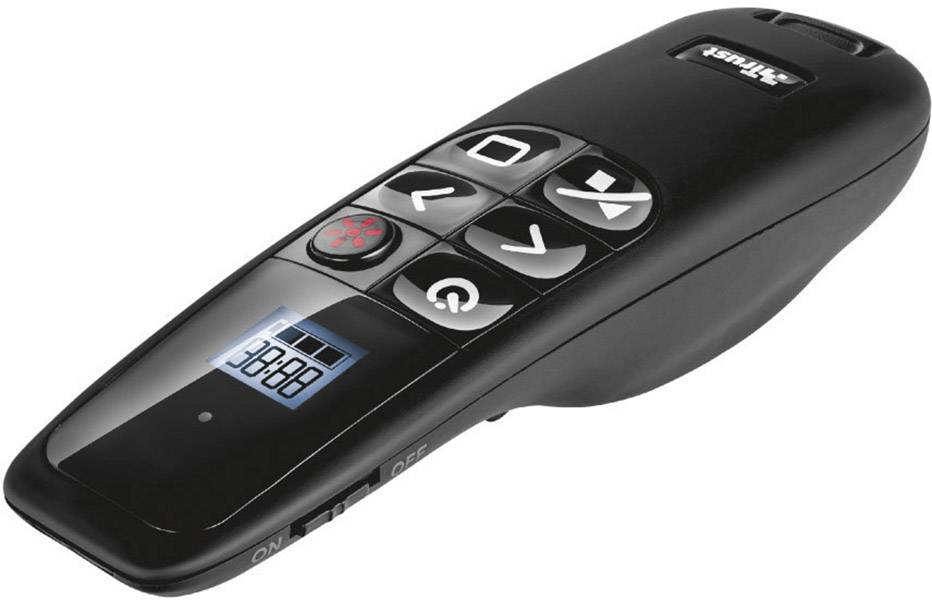 Trust Elcee Funk Presenter inkl. Laserpointer, integriertes Display