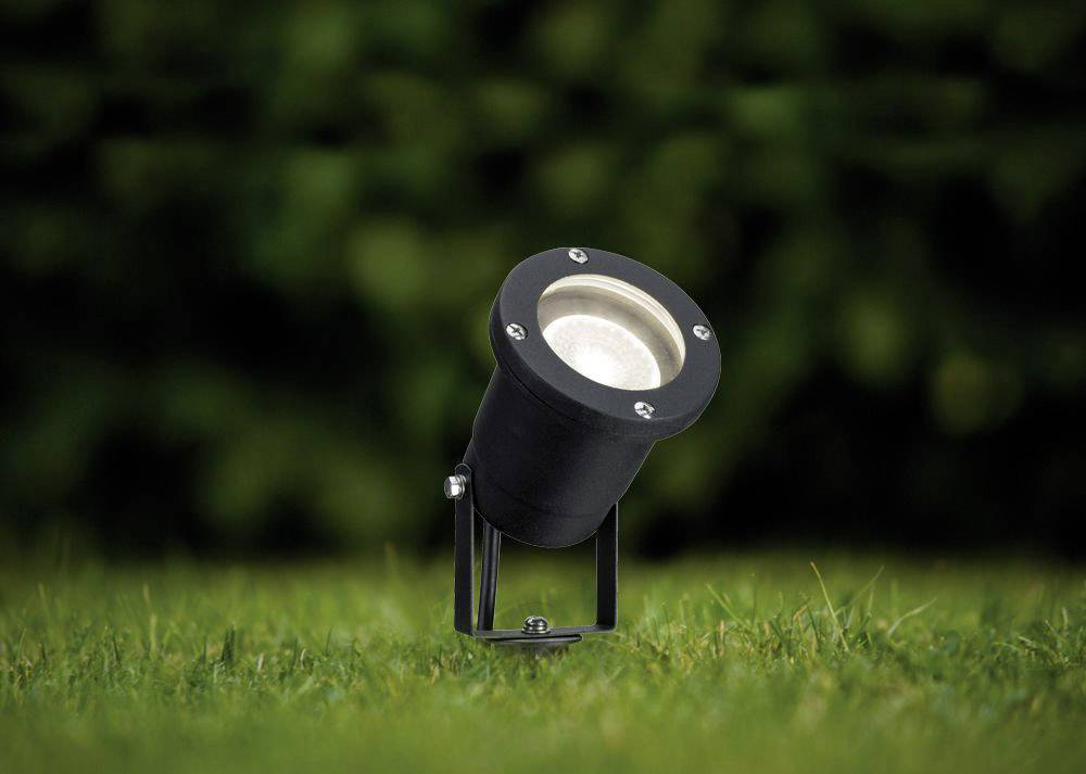 Paulmann 98896 LED-Gartenstrahler Set LED GU10 3.5W Schwarz