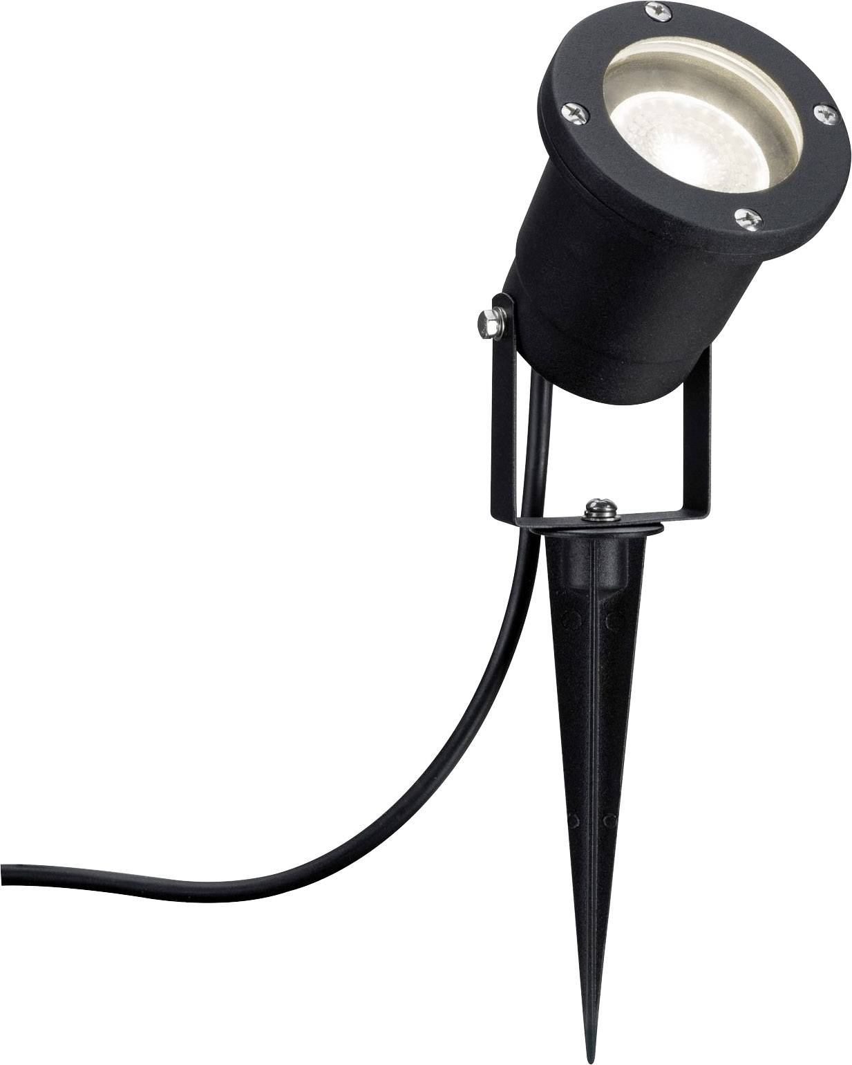 Paulmann 98896 LED-Gartenstrahler Set LED GU10 3.5W Schwarz