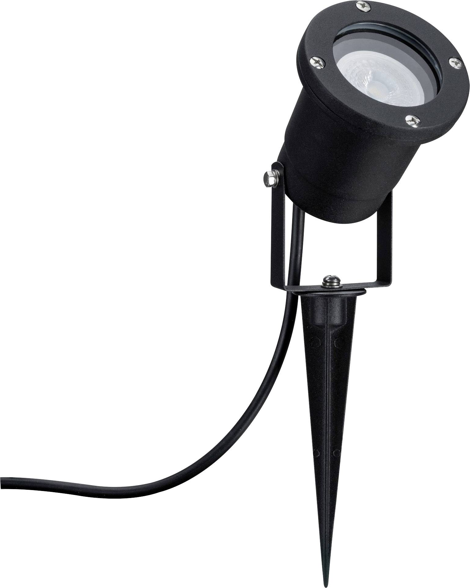 Paulmann 98896 LED-Gartenstrahler Set LED GU10 3.5W Schwarz