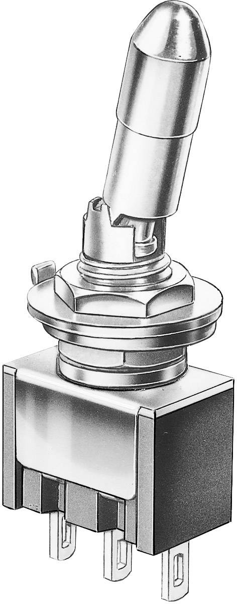 Marquardt 9048.0202 9048.0202 Kippschalter 48 V/AC 5A 1 x (Ein)/Aus/(Ein) rastend/0/rastend 1St.