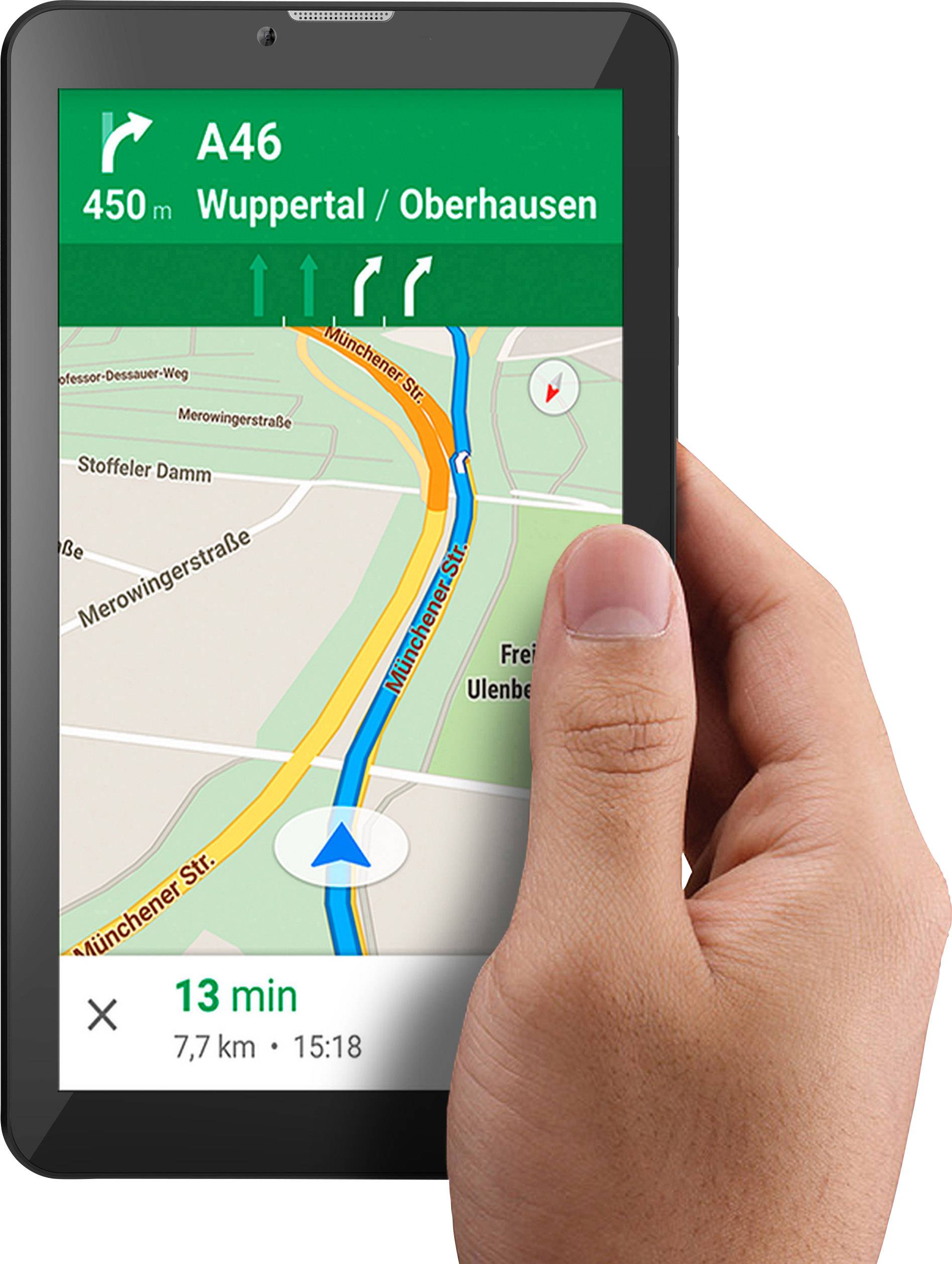 ODYS PYRO 7 + 3G UMTS/3G, WiFi 16 Schwarz Android-Tablet 17.8 cm (7 Zoll) 1.3 GHz Android™ 8.1 Oreo 1024 x 600 Pixel