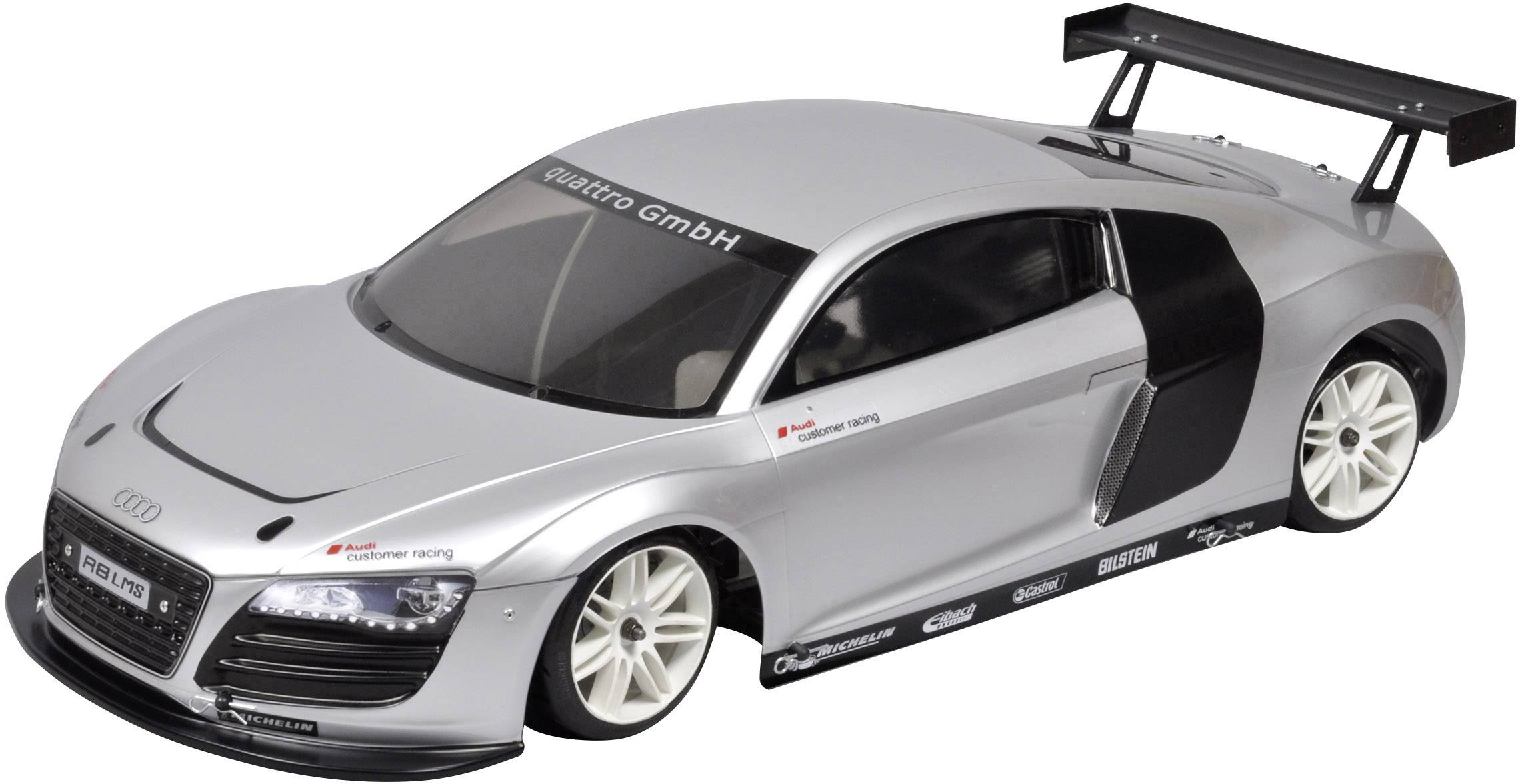 FG Modellsport Audi R8 Sportsline lackiert 1:5 RC Modellauto Benzin Straßenmodell Allradantrieb (4WD) RtR 2,4GHz inkl. Akku