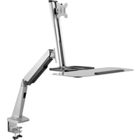 Digitus DA-90381 Sitz-Steh-Schreibtischaufsatz Höhen-Bereich: 30 bis 500mm Schwarz, Silber Digitus DA-90381 Sitz-Steh-Schreibtischaufsatz Höhen-Bereich: 30 bis 500mm Schwarz, Silber