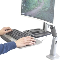 Digitus DA-90381 Sitz-Steh-Schreibtischaufsatz Höhen-Bereich: 30 bis 500mm Schwarz, Silber Digitus DA-90381 Sitz-Steh-Schreibtischaufsatz Höhen-Bereich: 30 bis 500mm Schwarz, Silber