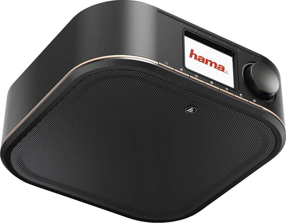 Hama DR350 Unterbauradio UKW AUX Schwarz