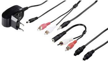 Thomson WHP5407 Funk TV Over Ear Kopfhörer Over Ear Lautstärkeregelung, DAB+ Radio Schwarz, Rot