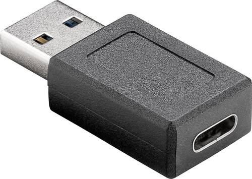 Goobay USB 3.2 Gen 1 (USB 3.0) Adapter [1x USB-A Stecker - 1x USB-C® Buchse] USB 3.0 SuperSpeed Ada