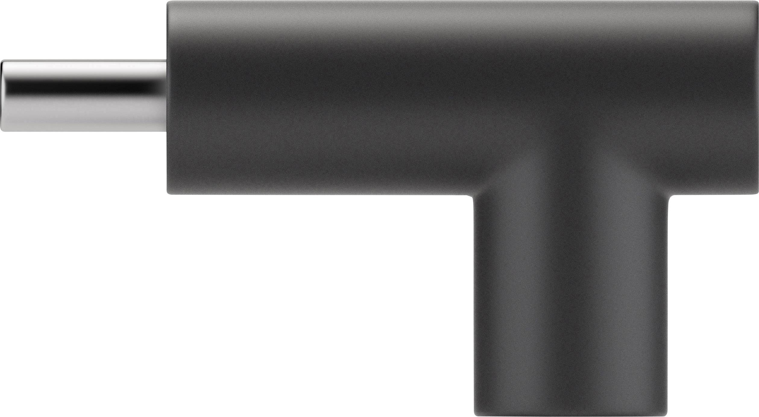 Goobay USB 3.2 Gen 1 (USB 3.0) Adapter [1x USB-C® Buchse - 1x USB-C® Stecker] Adapter USB-C™ auf USB-C™ 90°, schwarz