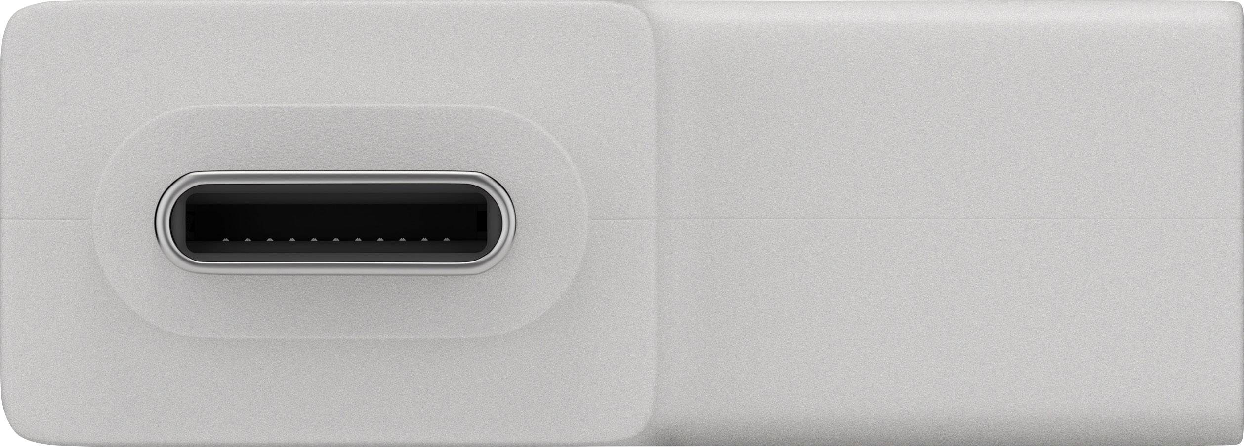 Goobay USB 3.2 Gen 1 (USB 3.0) T-Adapter [1x USB 3.2 Gen 1 Buchse B (USB 3.0) - 2x USB 2.0 Stecker Micro-B, USB-C® Stecker] T-Adapter USB-A auf USB