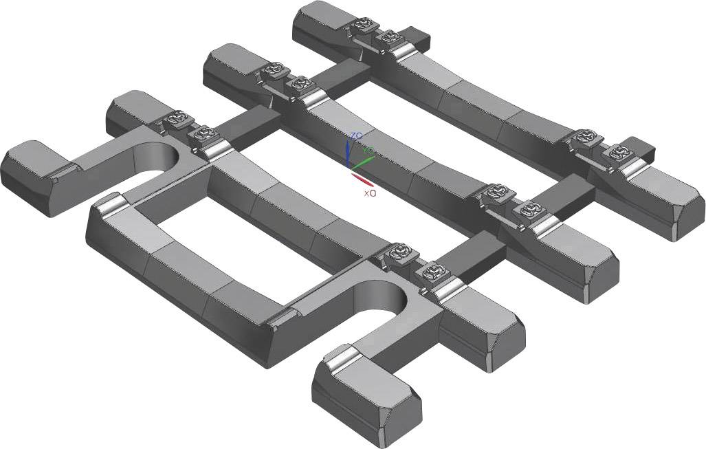 H0 Piko A-Gleis 55151 Gleisschwellen 31mm 12St.