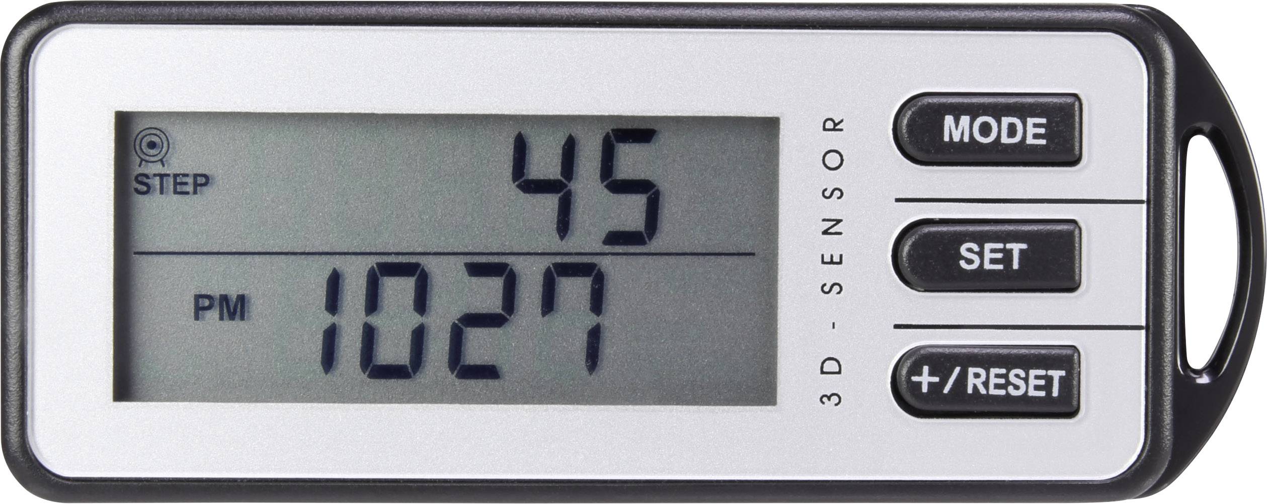 Basetech PDG001 Schrittzähler Weiß, Schwarz