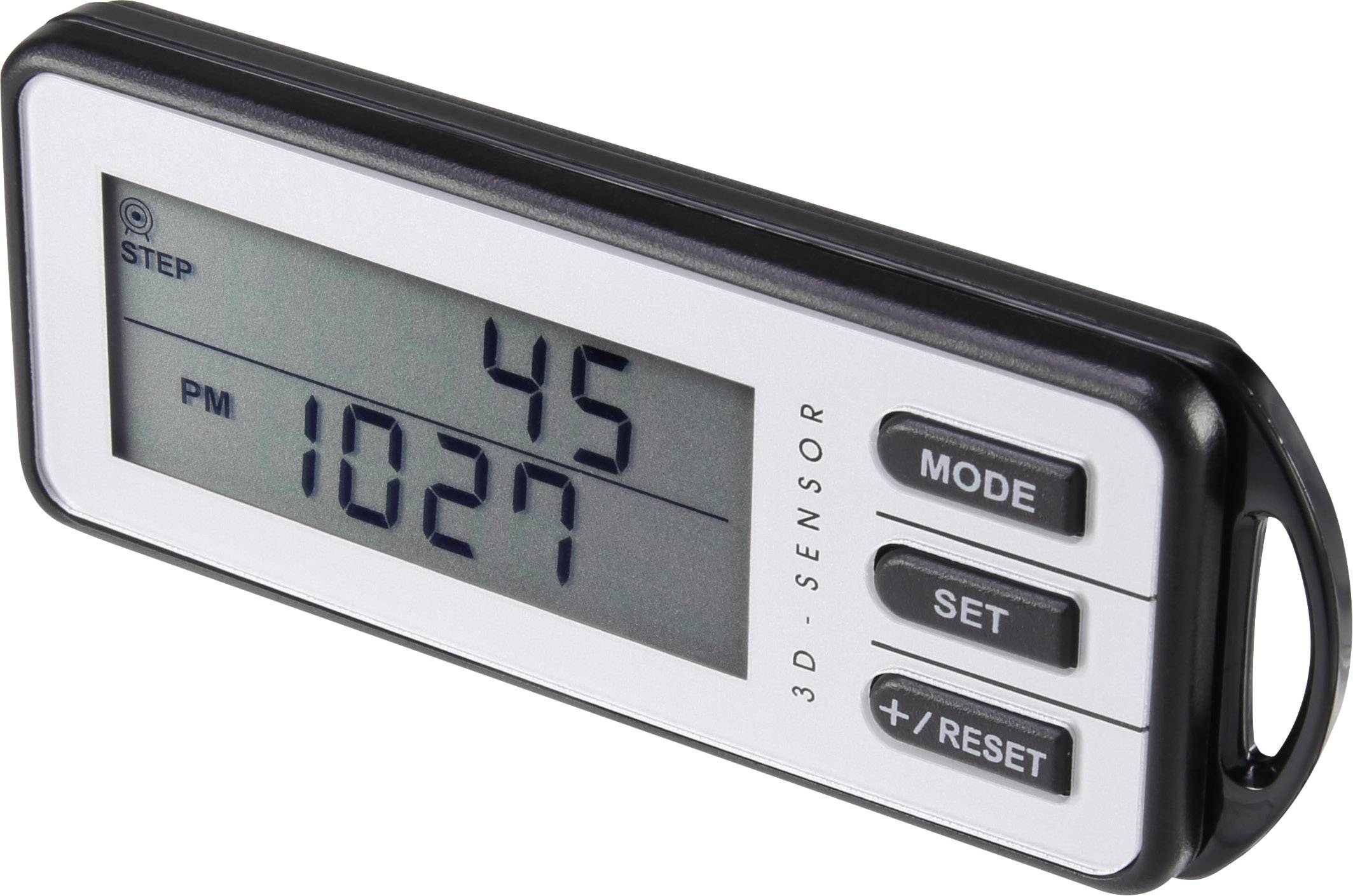 Basetech PDG001 Schrittzähler Weiß, Schwarz