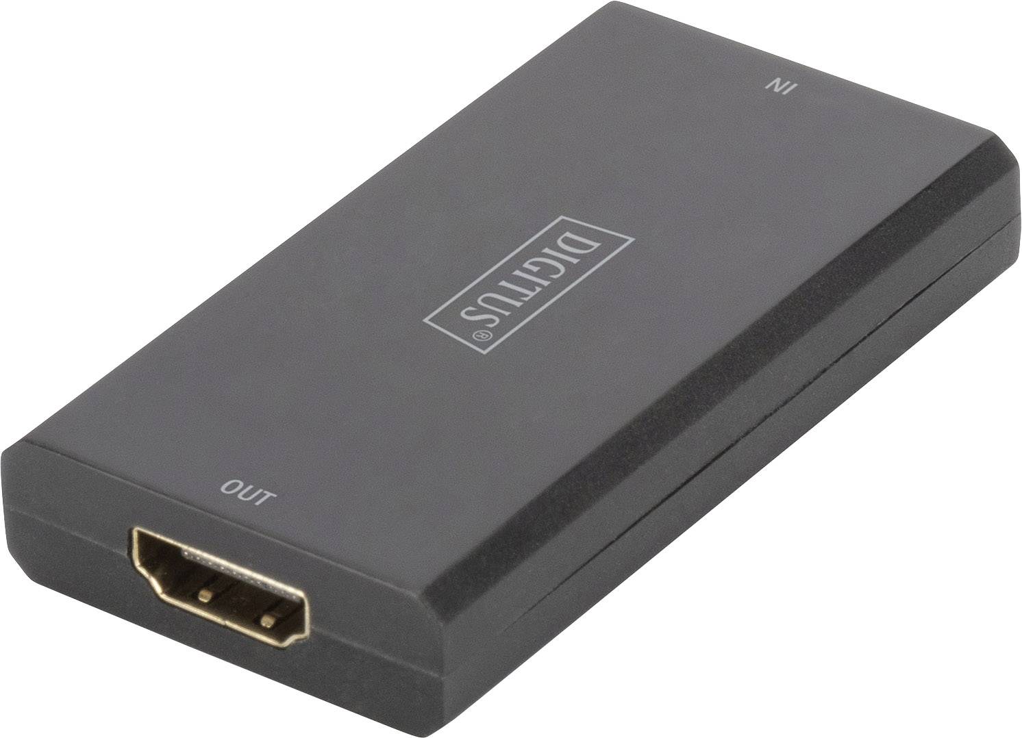 Digitus AV Konverter DA-70471 [HDMI - HDMI] 1280 x 720 Pixel, 1920 x 1080 Pixel, 3840 x 2160 Pixel, 4096 x 2160 Pixel