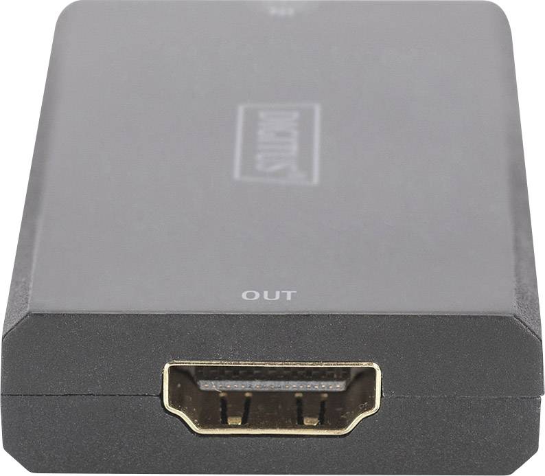 Digitus AV Konverter DA-70471 [HDMI - HDMI] 1280 x 720 Pixel, 1920 x 1080 Pixel, 3840 x 2160 Pixel, 4096 x 2160 Pixel