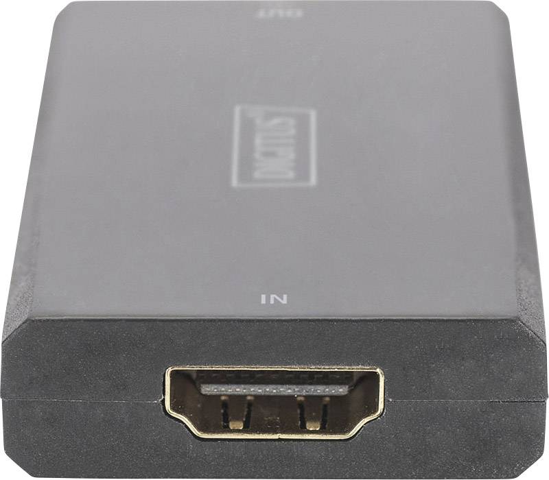 Digitus AV Konverter DA-70471 [HDMI - HDMI] 1280 x 720 Pixel, 1920 x 1080 Pixel, 3840 x 2160 Pixel, 4096 x 2160 Pixel