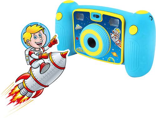 Kiddypix Galaxy Digitalkamera 5 Megapixel Hellblau Full HD Video