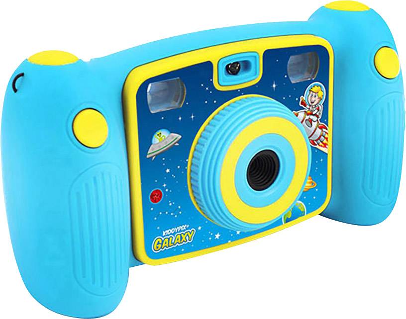 Easypix Kiddypix Galaxy Digitalkamera 5 Megapixel Hellblau Full HD Video