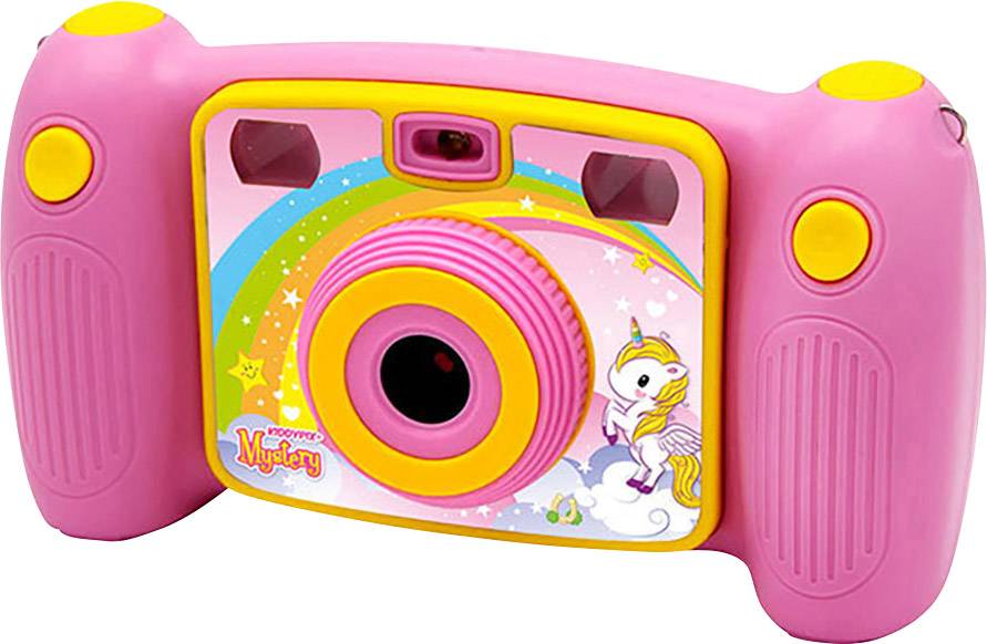Easypix Kiddypix Mystery Digitalkamera 5 Megapixel Rosa Full HD Video