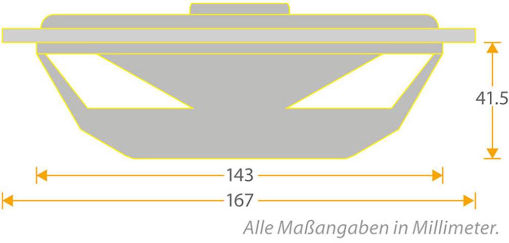 Sinuslive 2-Wege Set Einbau-Lautsprecher 200 W Inhalt: 1 Set