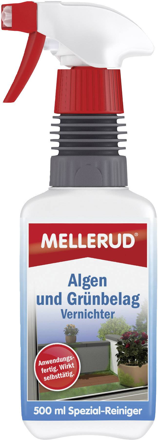 Mellerud Algen und Grünbelag Vernichter 2605002527 500 ml