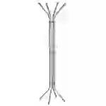 ALCO Garderobenständer 2800 Anzahl der Haken: 8 (B x H) 520mm x 1800mm Metall (pulverbeschichtet) Silber 1St. ALCO Garderobenständer 2800 Anzahl der Haken: 8 (B x H) 520mm x 1800mm Metall (pulverbeschichtet) Silber 1St.