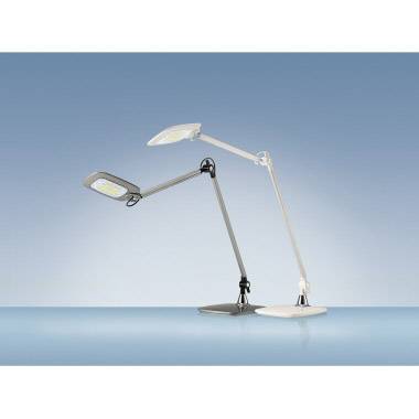 Hansa - World of Office E-Motion 41-5010.688 Tischlampe 10 W Weiß, Silber