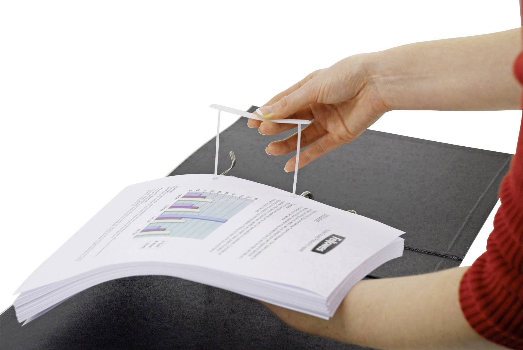 Bankers Box Archivclip 00895 Weiß 100 St.