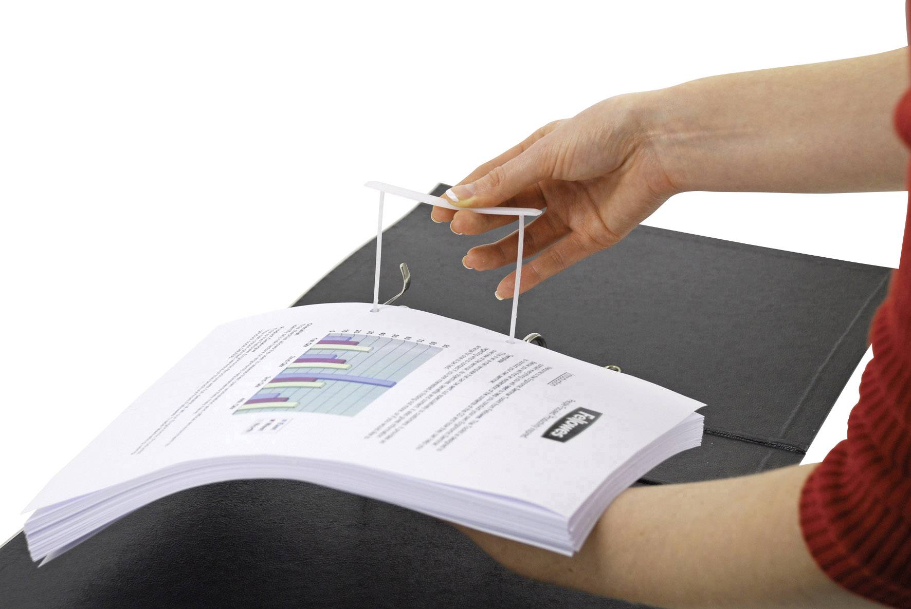 Bankers Box Archivclip 00895 Weiß 100 St.