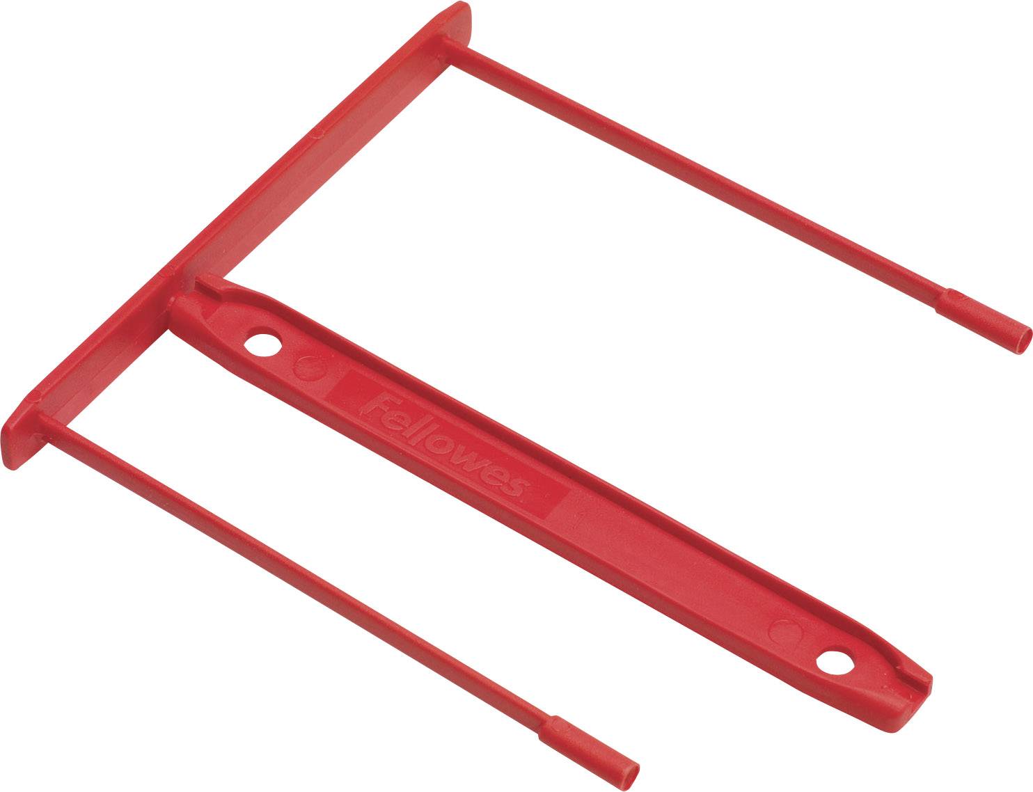 Bankers Box Archivclip 0089602 Rot 100St.