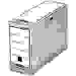 Bankers Box Archivschachtel 1080501 111mm x 265mm x 327mm Karton Grau, Weiß