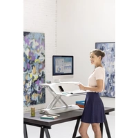 Fellowes Lotus™ Workstation Sitz-Steh-Schreibtischaufsatz Höhen-Bereich: 0 bis 432 mm Weiß Fellowes Lotus™ Workstation Sitz-Steh-Schreibtischaufsatz Höhen-Bereich: 0 bis 432 mm Weiß