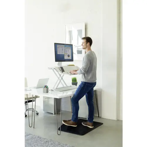 Fellowes Lotus™ DX Workstation Sitz-Steh-Schreibtischaufsatz Höhen-Bereich: 0 bis 432 mm Weiß Fellowes Lotus™ DX Workstation Sitz-Steh-Schreibtischaufsatz Höhen-Bereich: 0 bis 432 mm Weiß