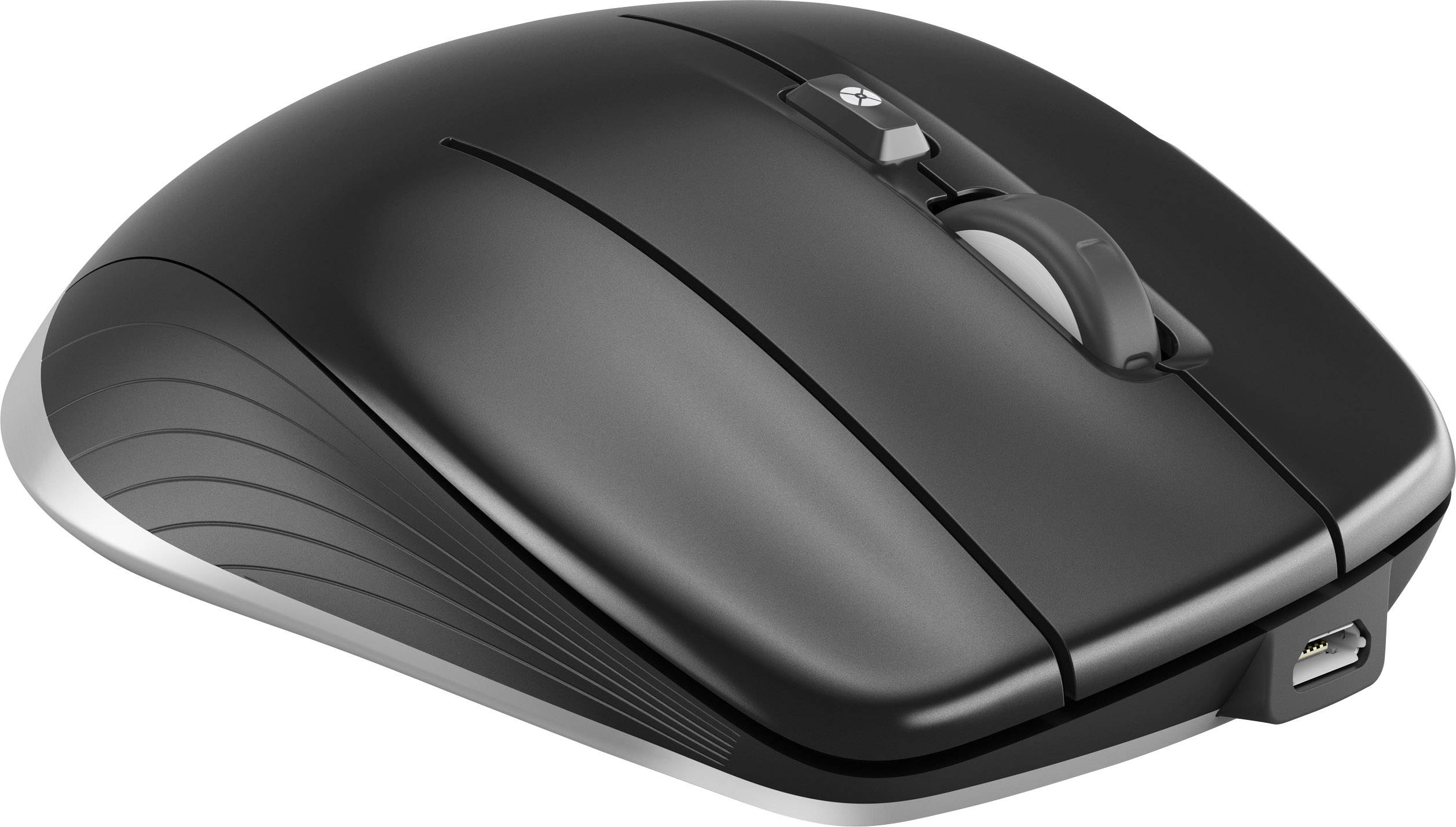 3Dconnexion CadMouse Wireless Funk, Bluetooth® 3D-Maus Optisch Ergonomisch Schwarz