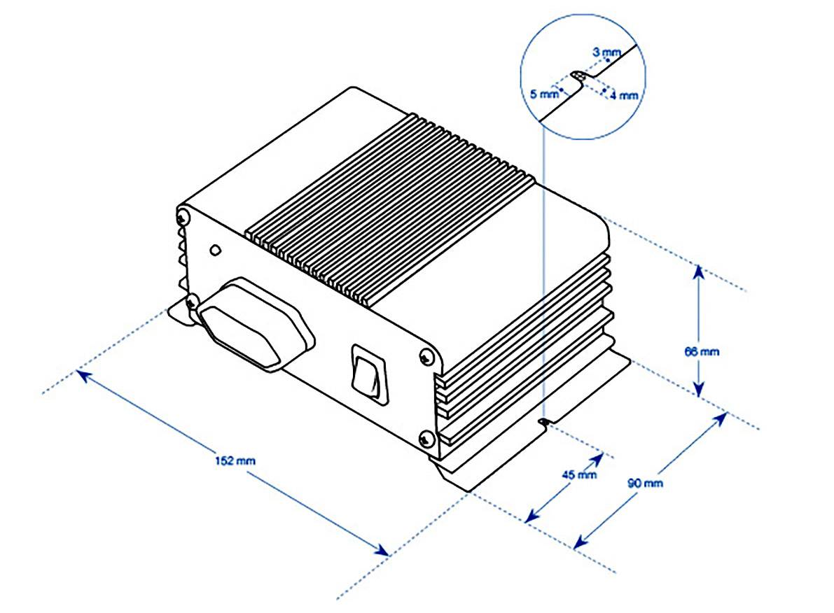 Mascot Battery Wechselrichter 2984 150W 12 V/DC - 230 V/AC