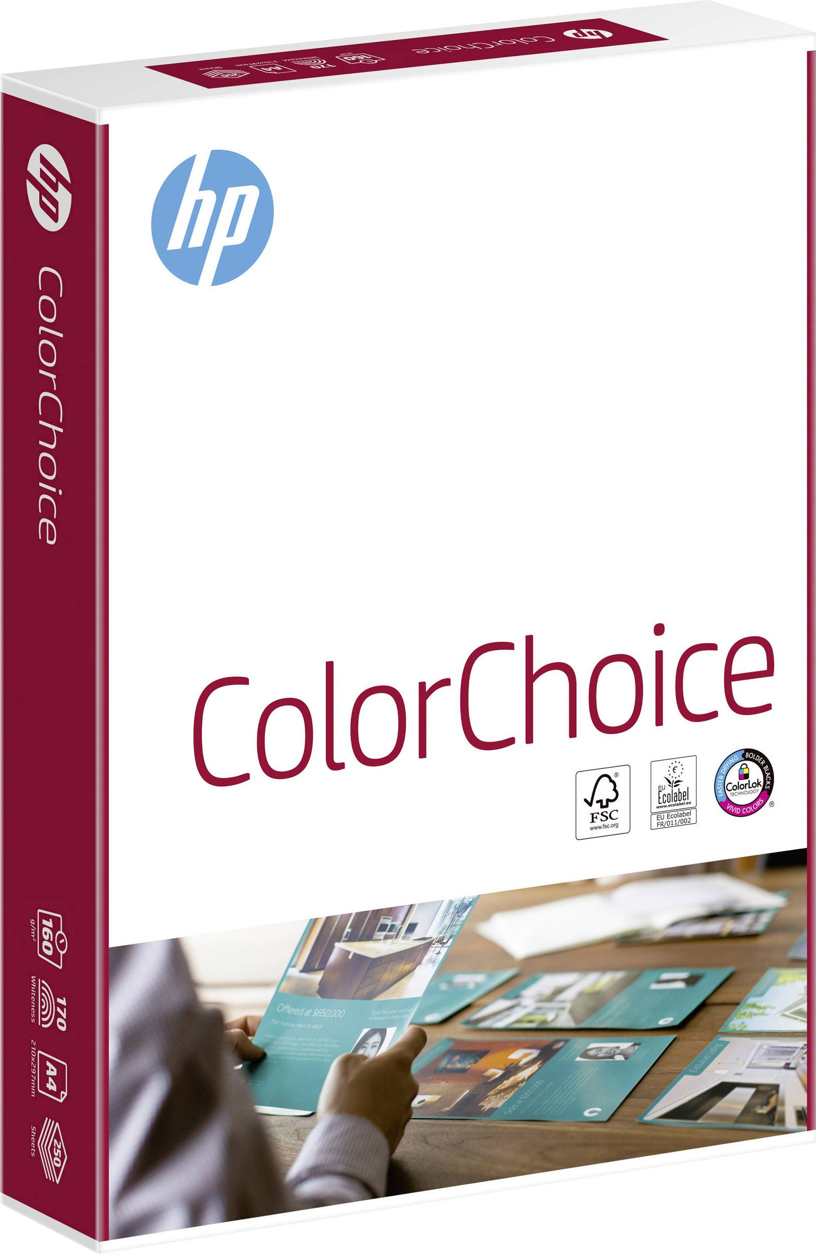 HP Colour Choice CHP754 Laser Druckerpapier DIN A4 250 Blatt Weiß