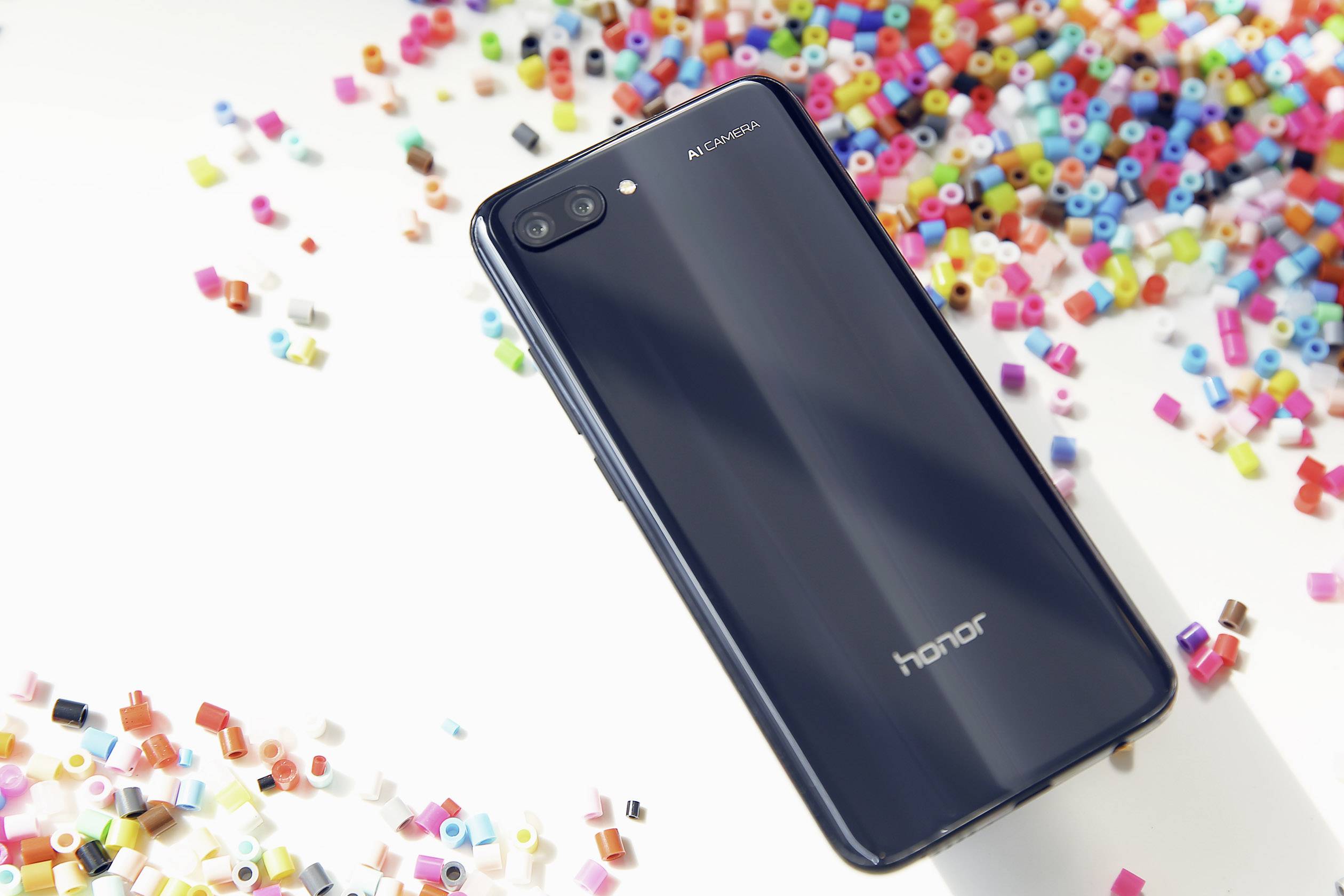 honor 10 64 GB Schwarz 14.8 cm (5.84 Zoll) Smartphone