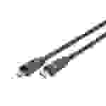 Digitus DisplayPort Anschlusskabel DisplayPort Stecker, DisplayPort Stecker 15.00m Schwarz AK-340105-150-S Geschirmt