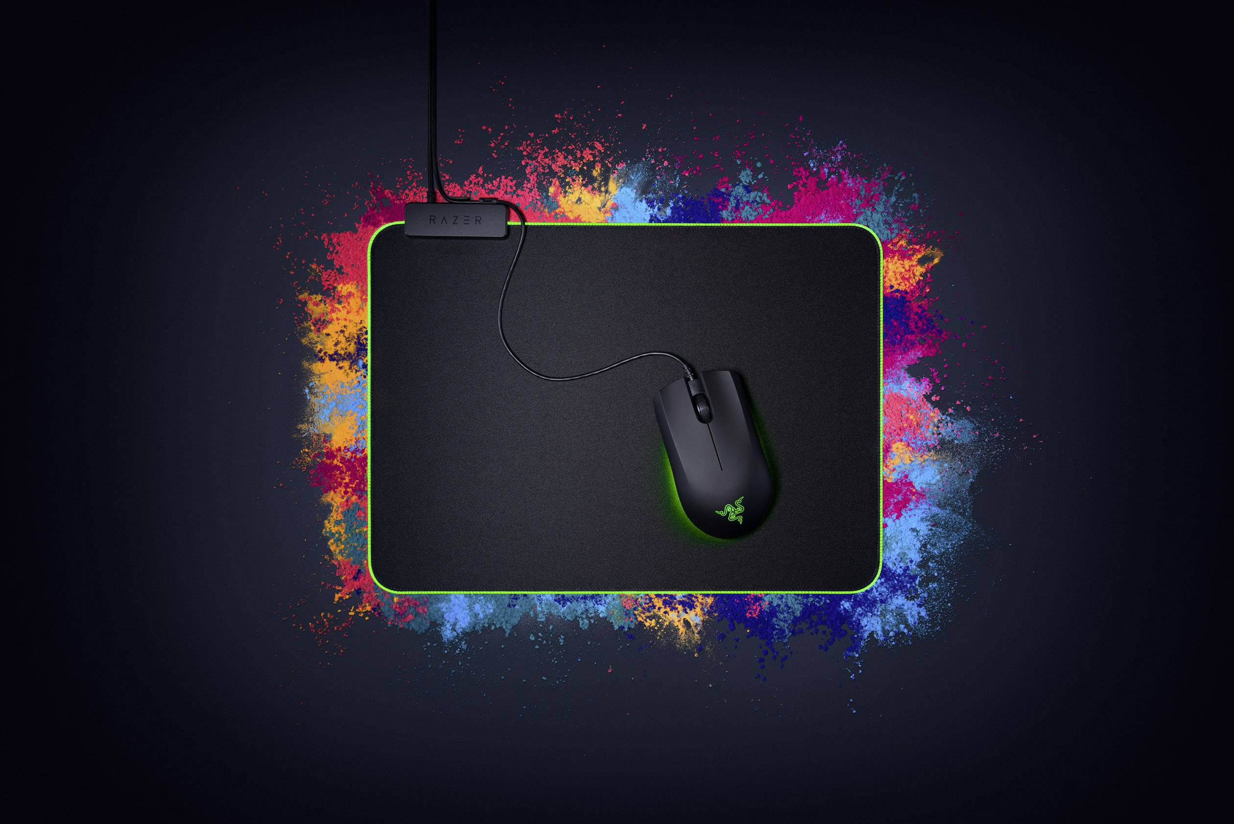 RAZER Goliathus Chroma Gaming-Mauspad Schwarz, RGB
